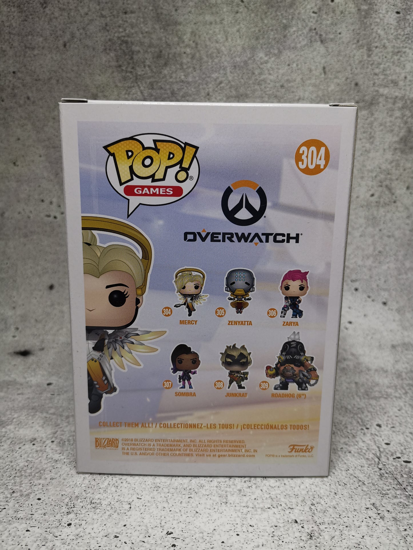 Overwatch - Mercy (Cobalt) 304 - Funko Pop! - Vinyl Figur