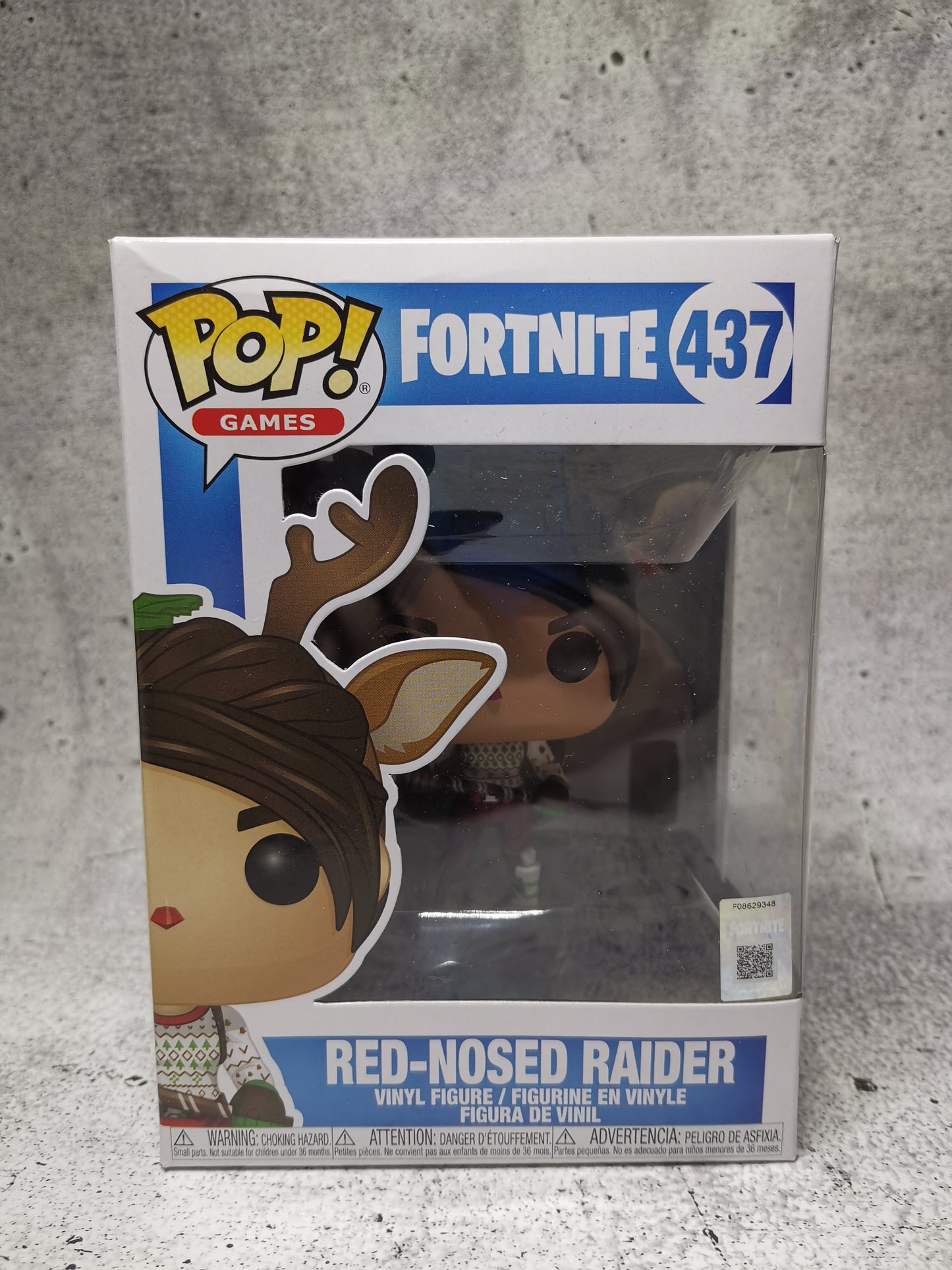 Fortnite - Red-Nosed Raider 437 - Funko Pop! - Vinyl Figur