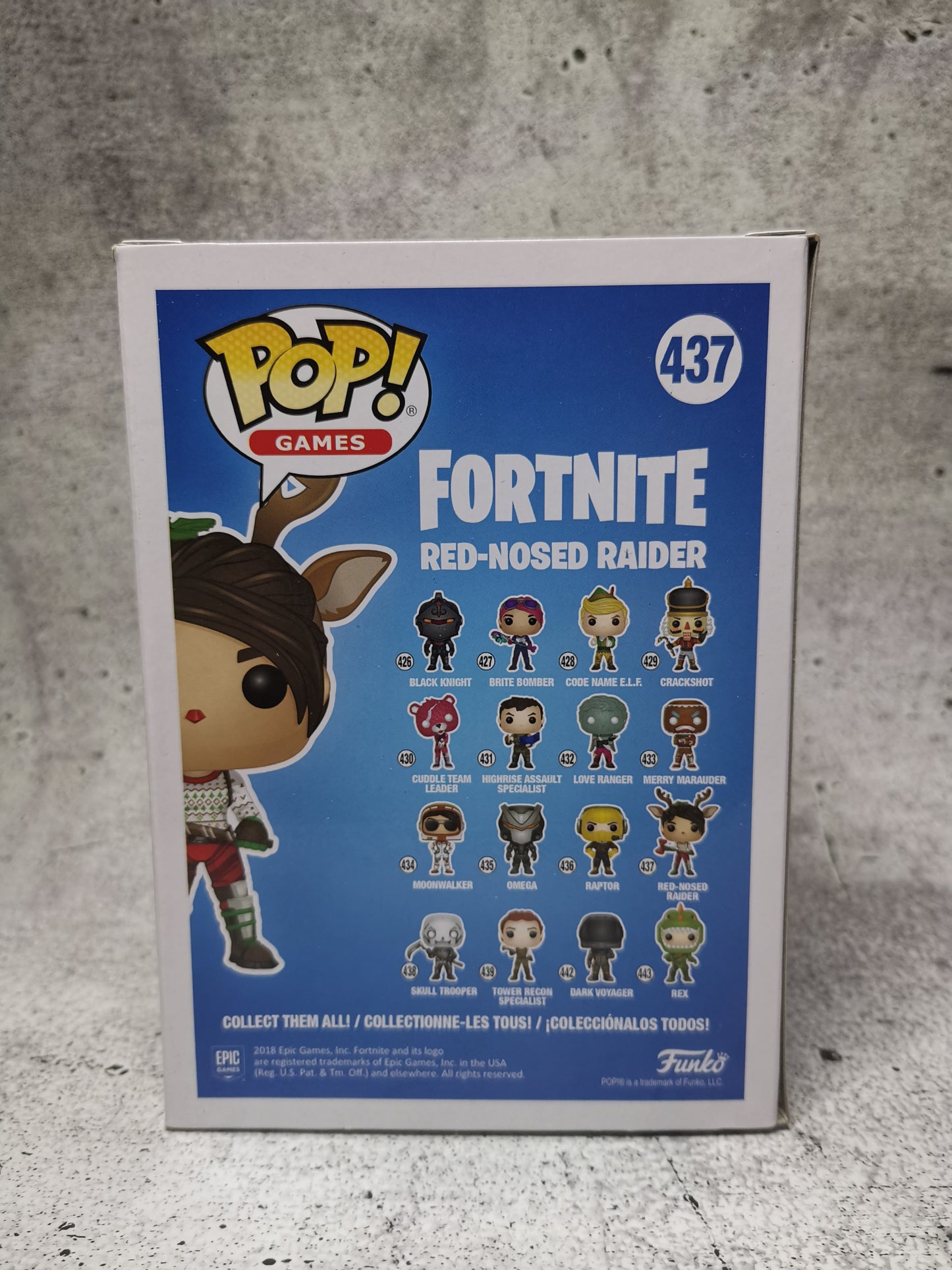 Fortnite - Red-Nosed Raider 437 - Funko Pop! - Vinyl Figur