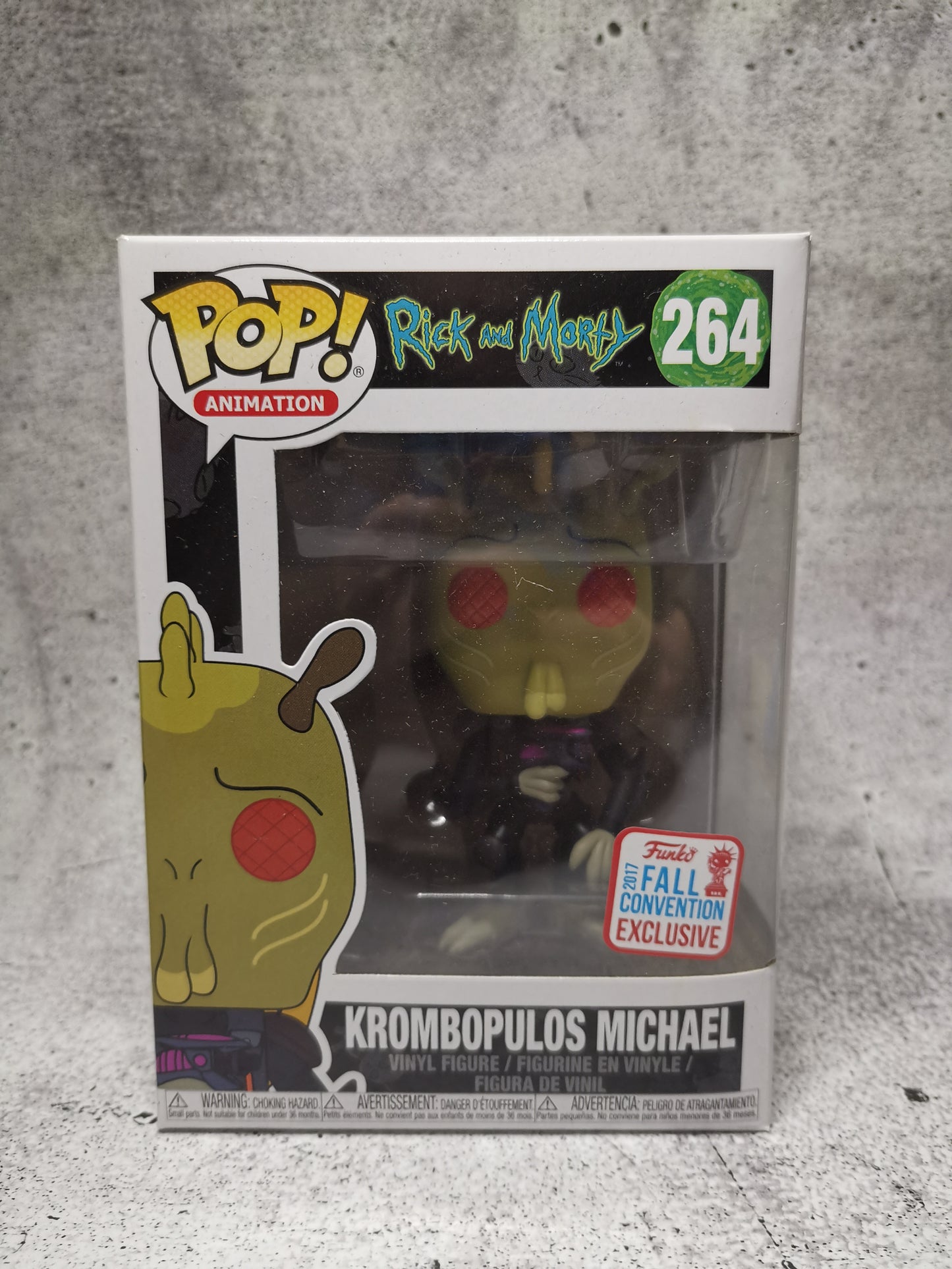 Rick and Morty - Krombopulos Michael 264 - 2017 New York Comic Con Exclusive - Funko Pop! - Vinyl Figur
