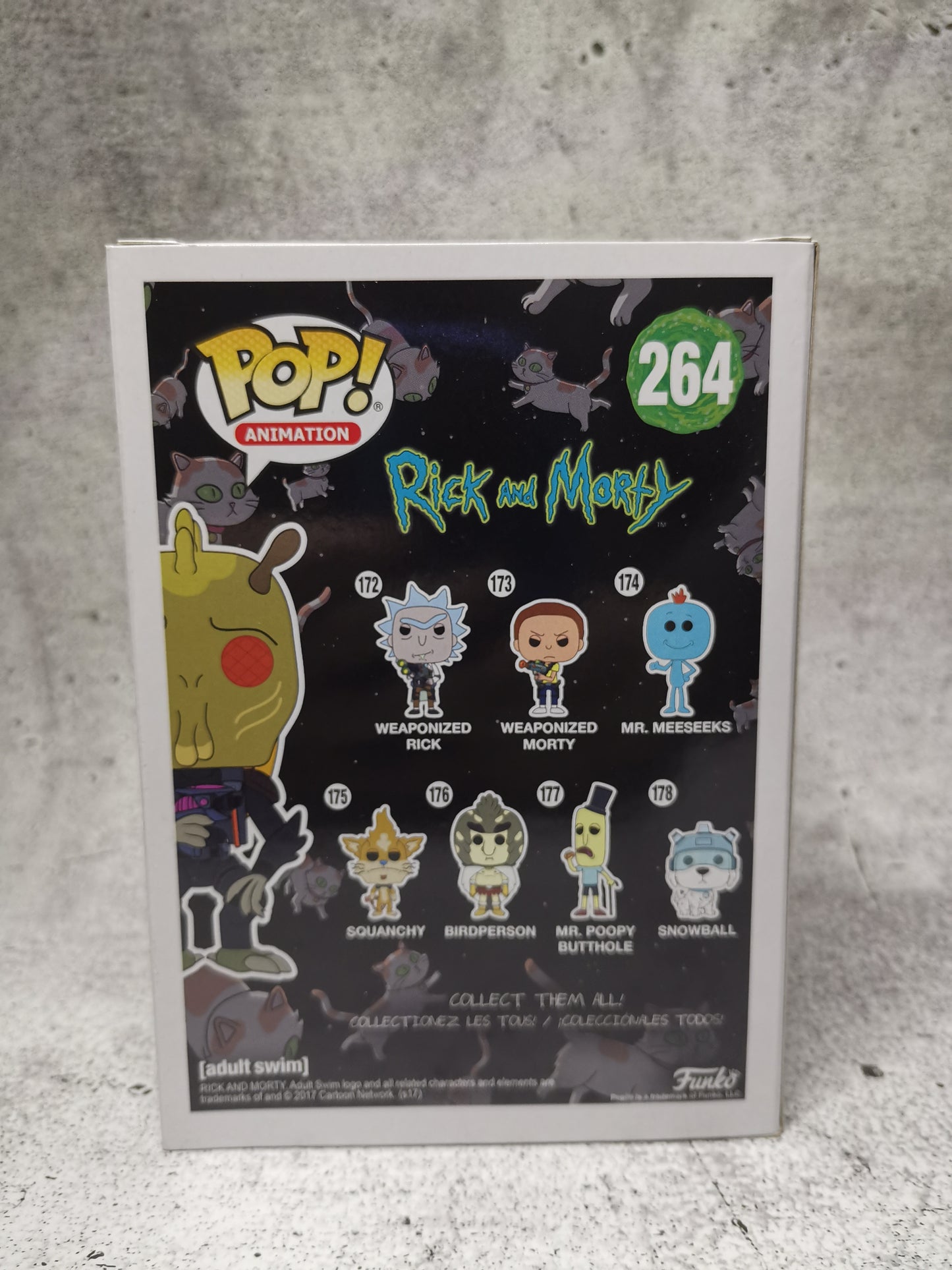 Rick and Morty - Krombopulos Michael 264 - 2017 New York Comic Con Exclusive - Funko Pop! - Vinyl Figur