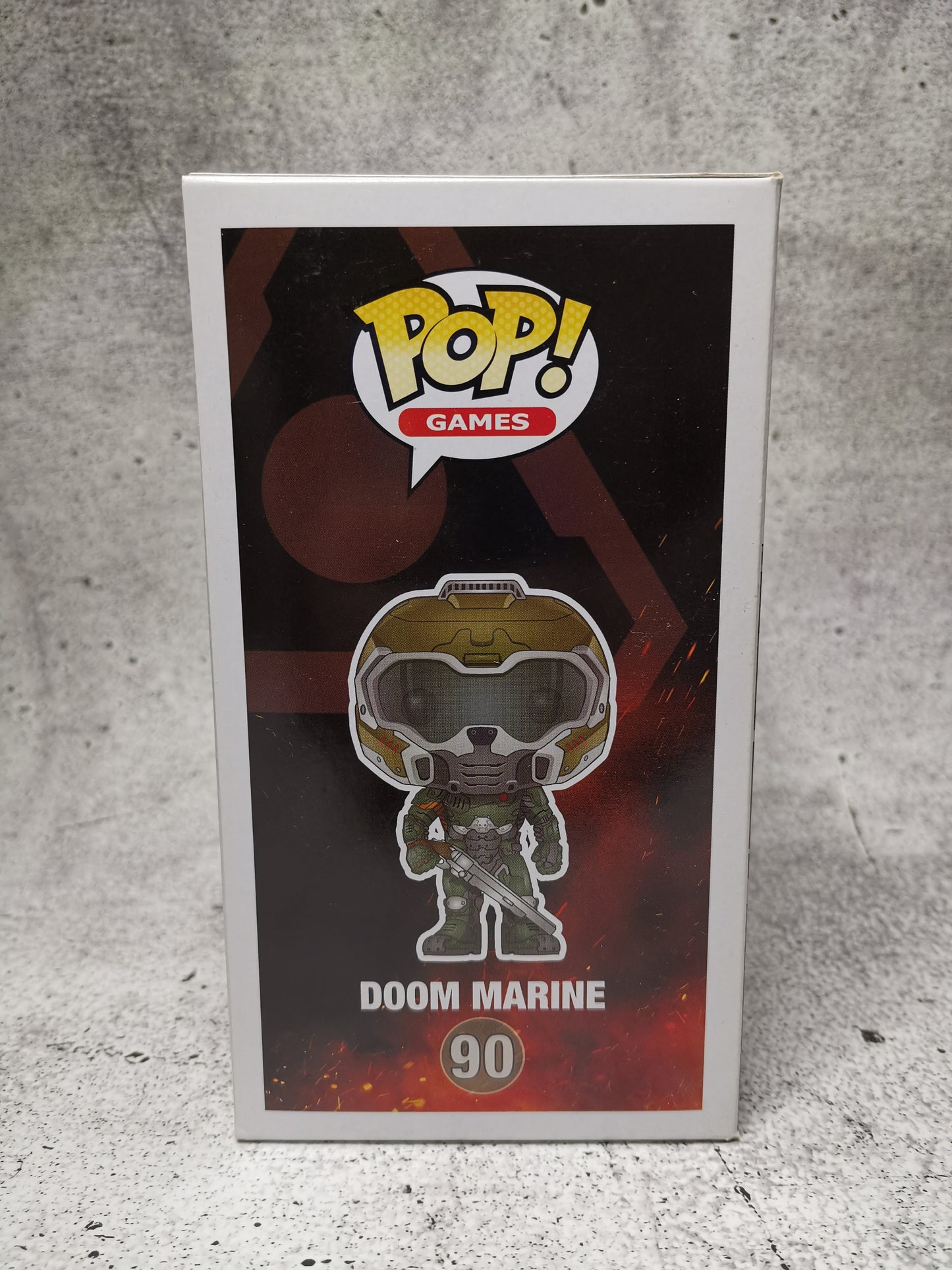 Doom - Space Marine 90 (Gold) - Underground Toys Exclusive - Funko Pop! - Vinyl Figur