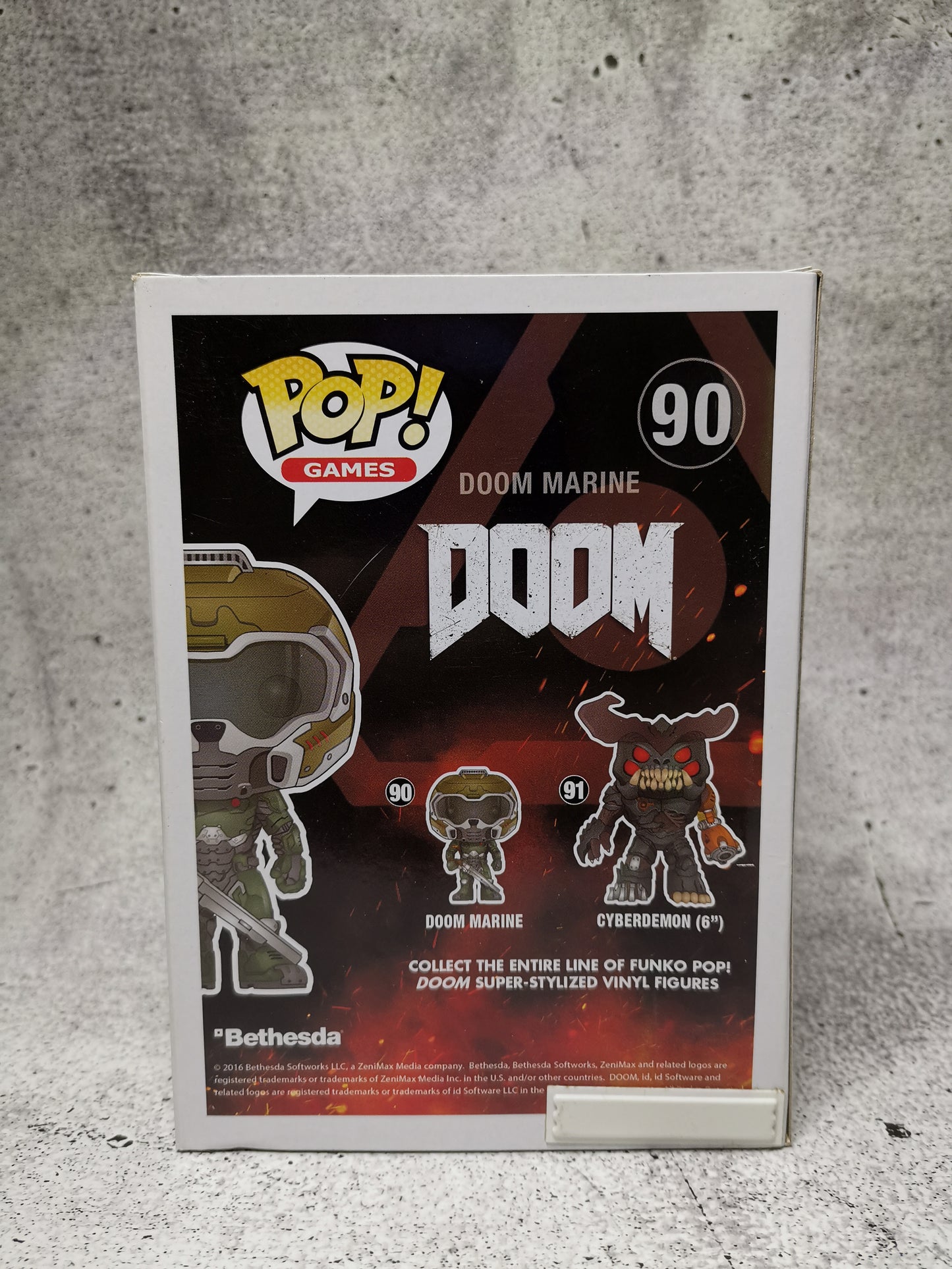 Doom - Space Marine 90 (Astronaut) (White) - Underground Toys Exclusive - Funko Pop! - Vinyl Figur