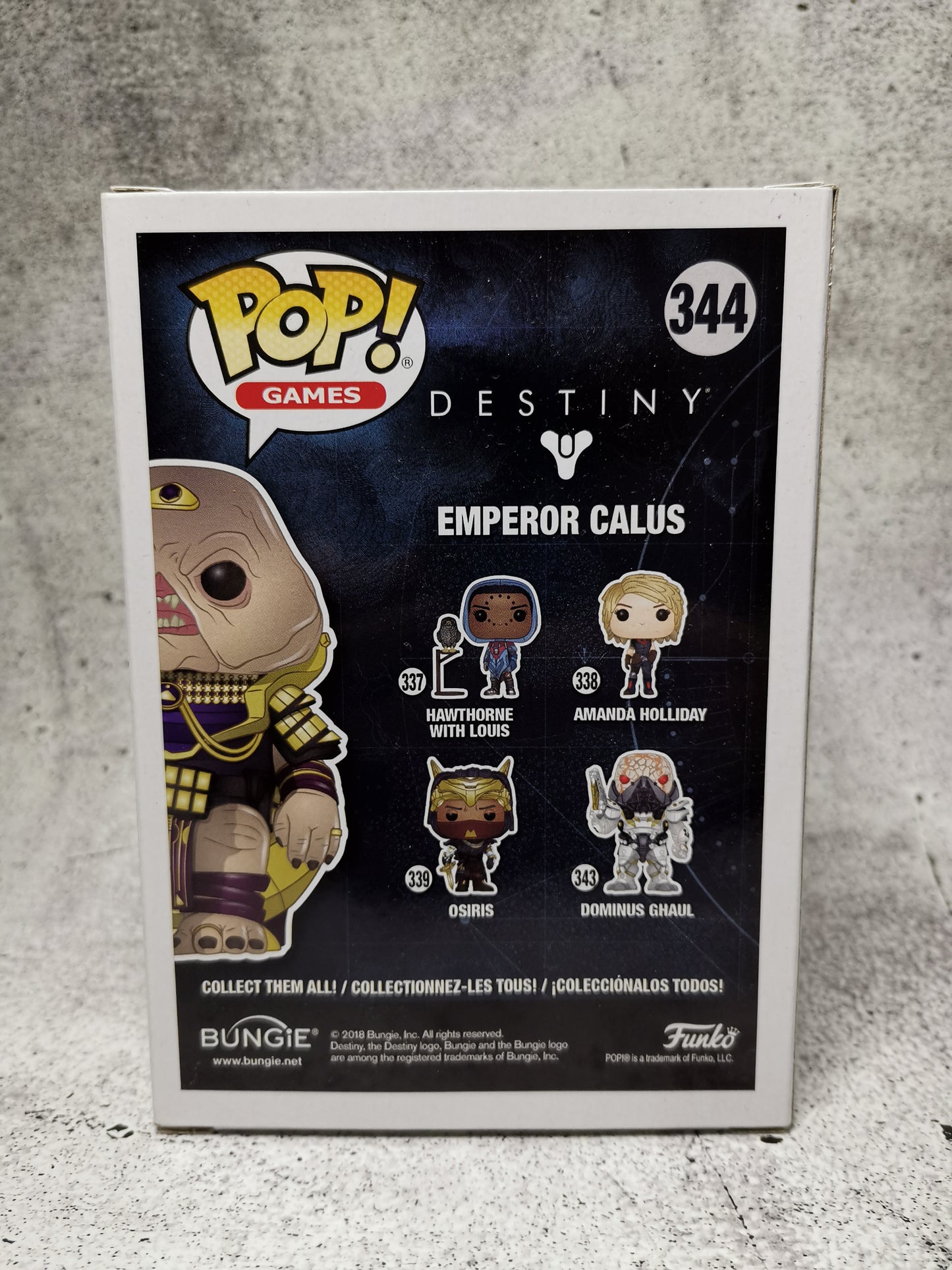 Destiny - Emperor Calus 344 - GameStop Exclusive - Funko Pop! - Vinyl Figur