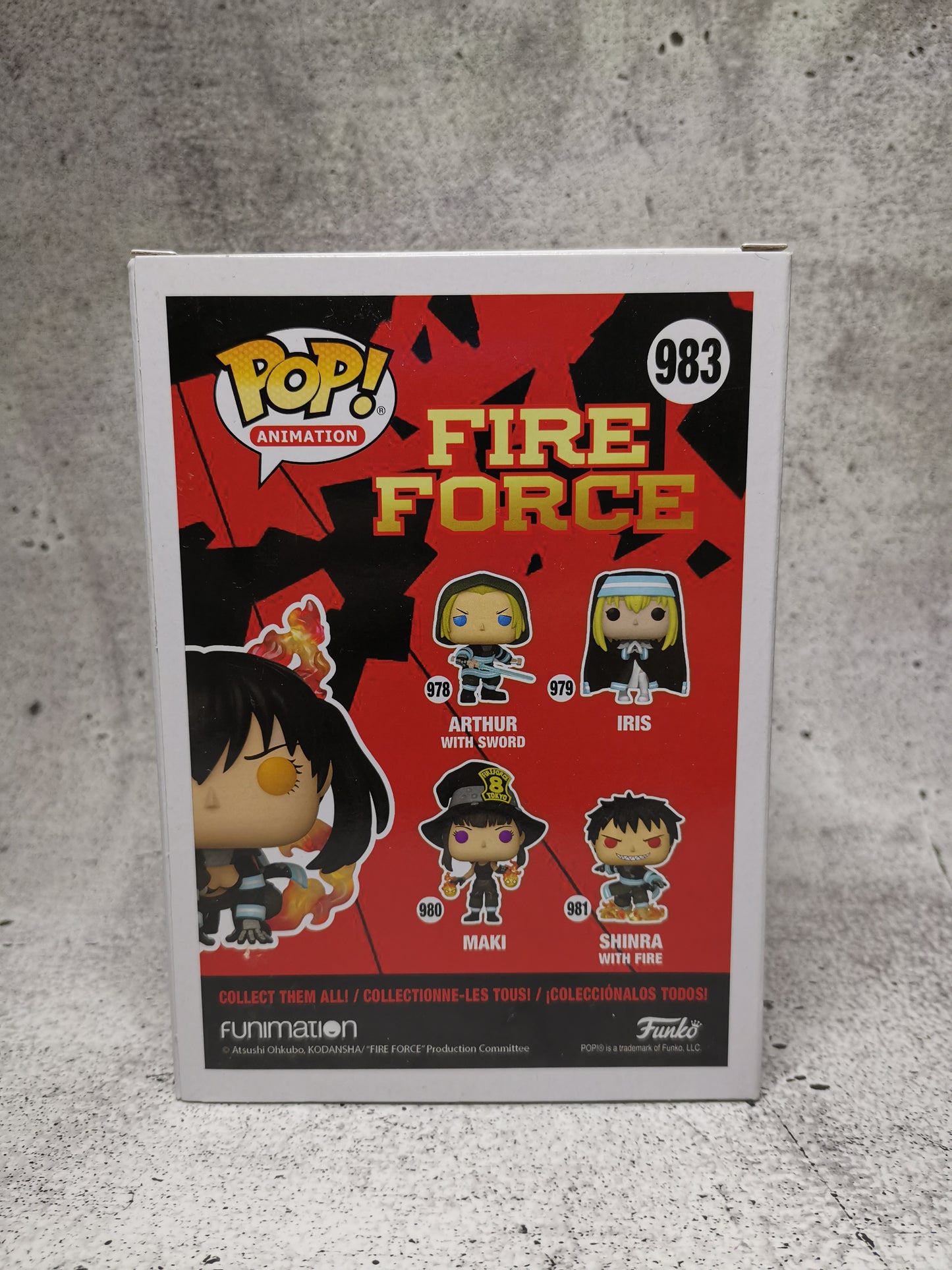 Fire Force - Tamaki 983 - Special Edition GITD - Funko Pop! - Vinyl Figur