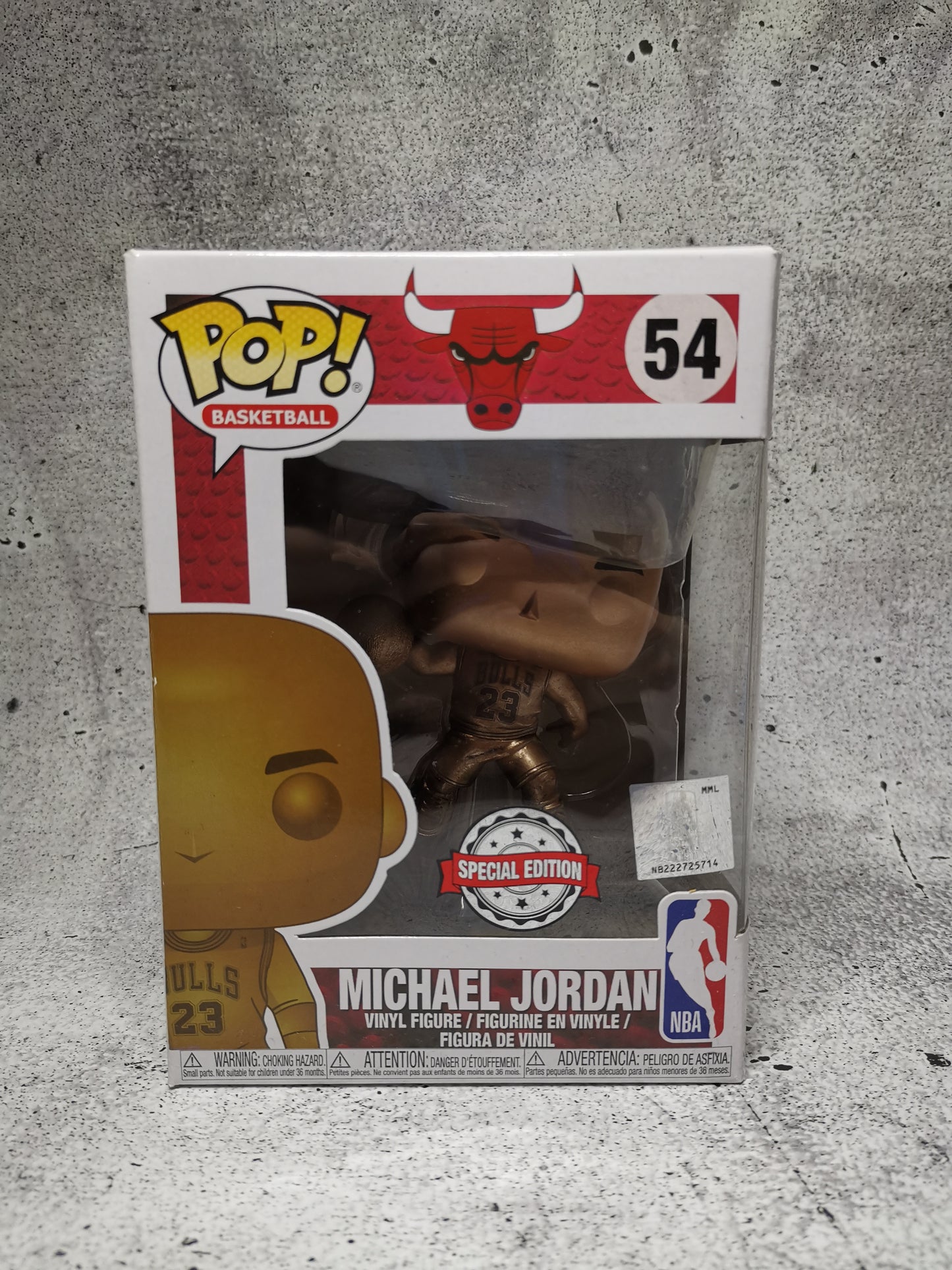 NBA Basketball - Michael Jordan (Bronze) 54 Special Edition - Funko Pop! - Vinyl Figur