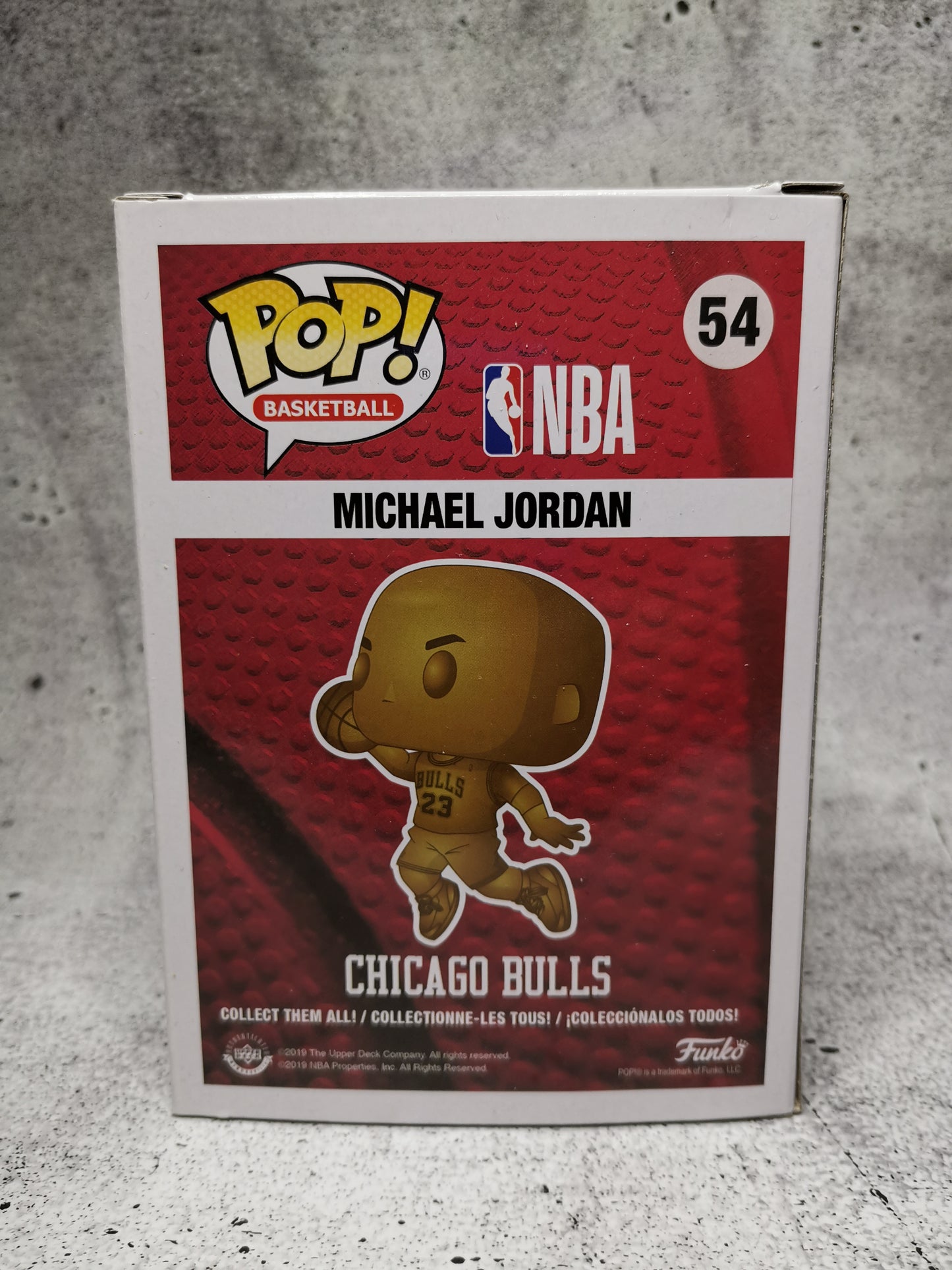 NBA Basketball - Michael Jordan (Bronze) 54 Special Edition - Funko Pop! - Vinyl Figur