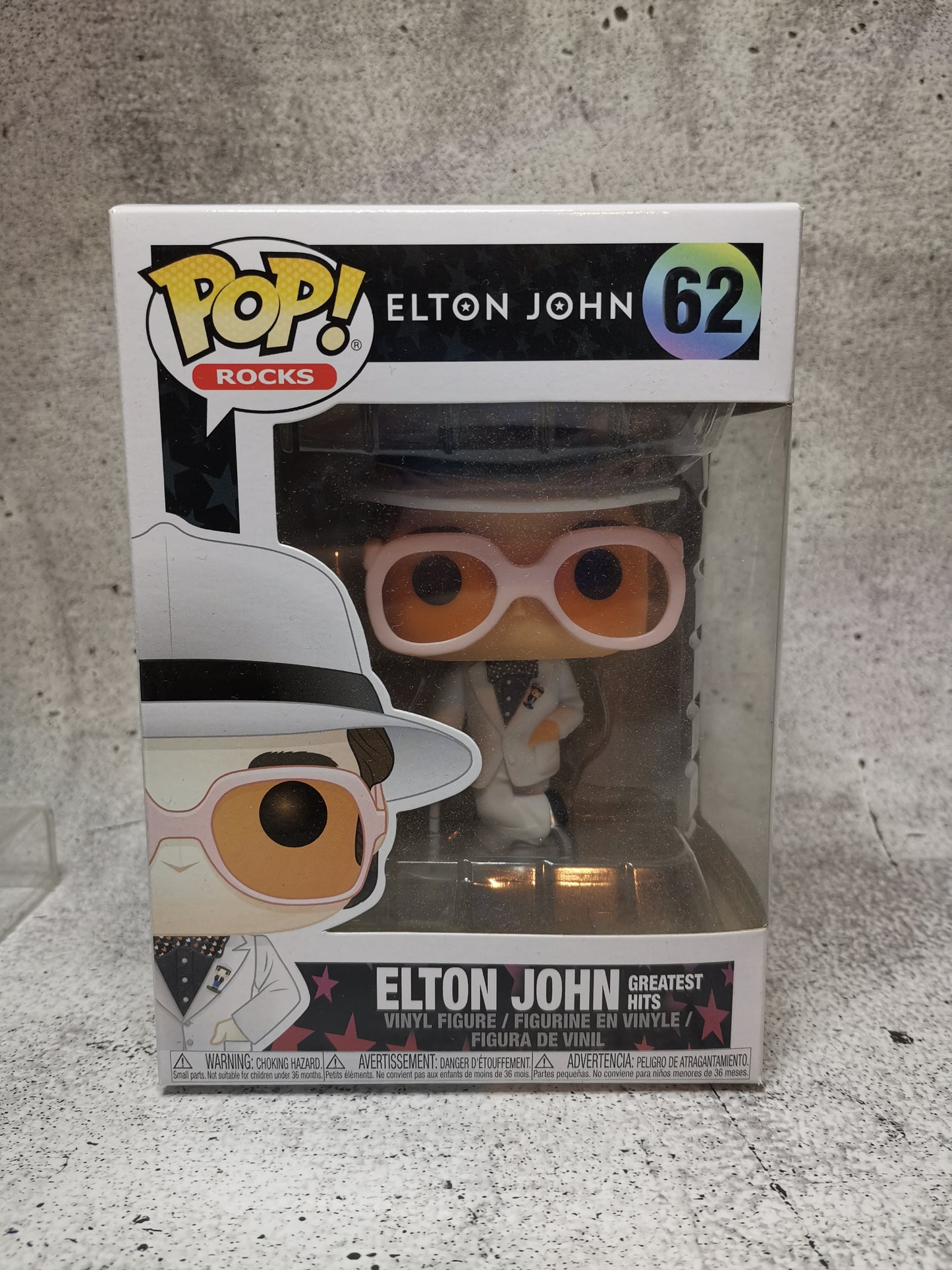 Rocks - Elton John (Greatest Hits) 62 - Funko Pop! - Vinyl Figur