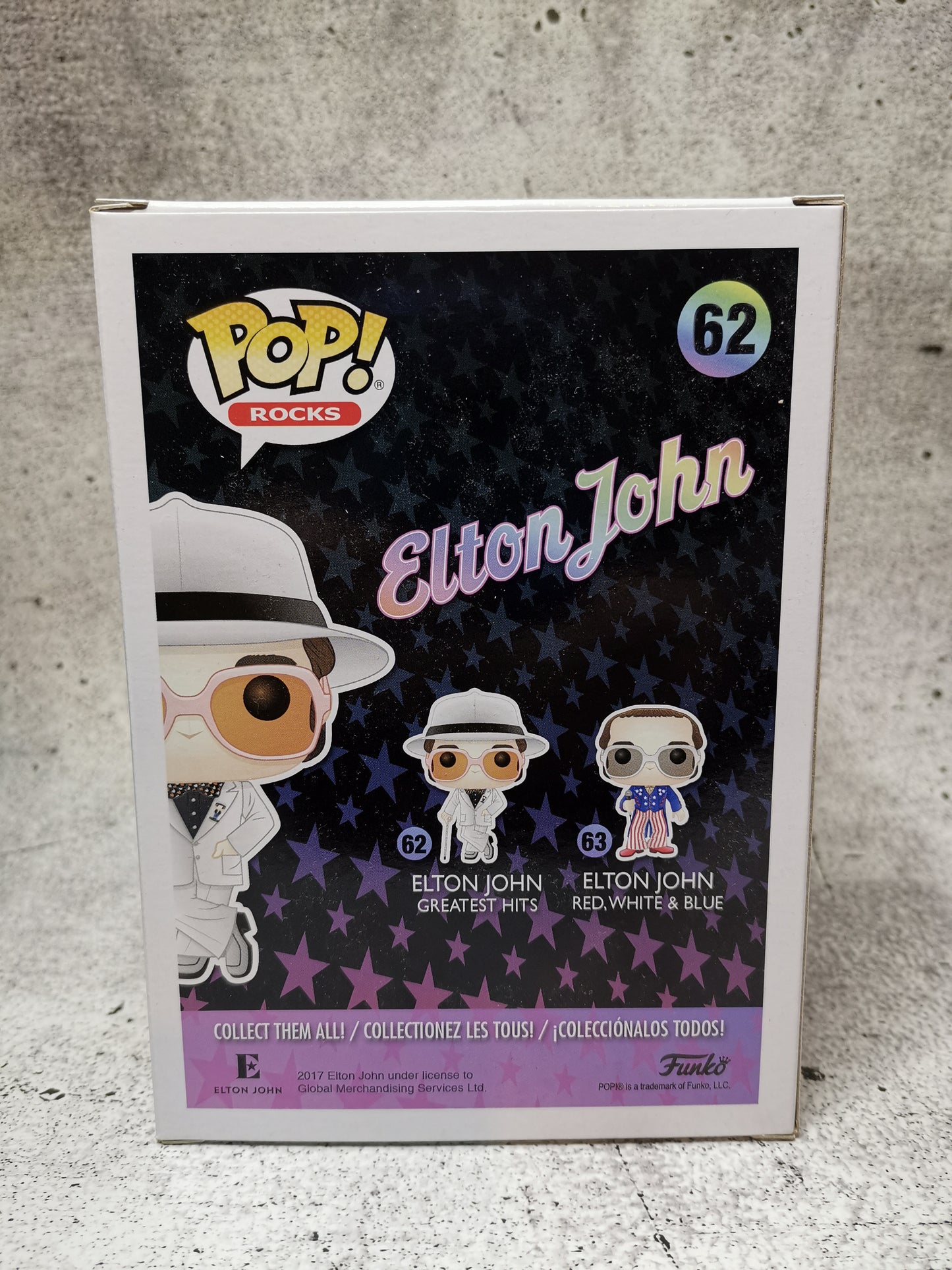 Rocks - Elton John (Greatest Hits) 62 - Funko Pop! - Vinyl Figur