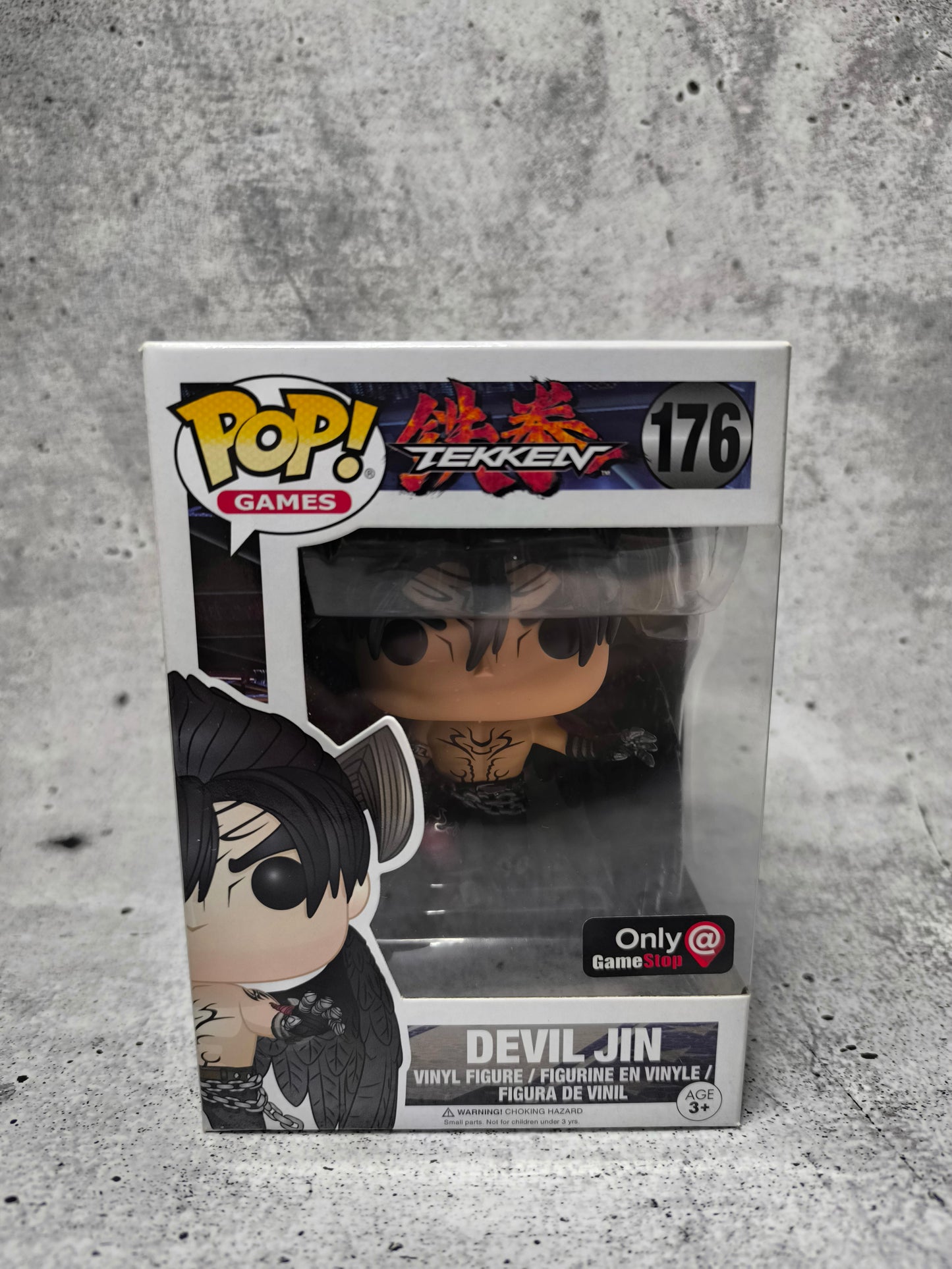 Tekken - Devil Jin 176 - GameStop Edition - Funko Pop! - Vinyl Figur