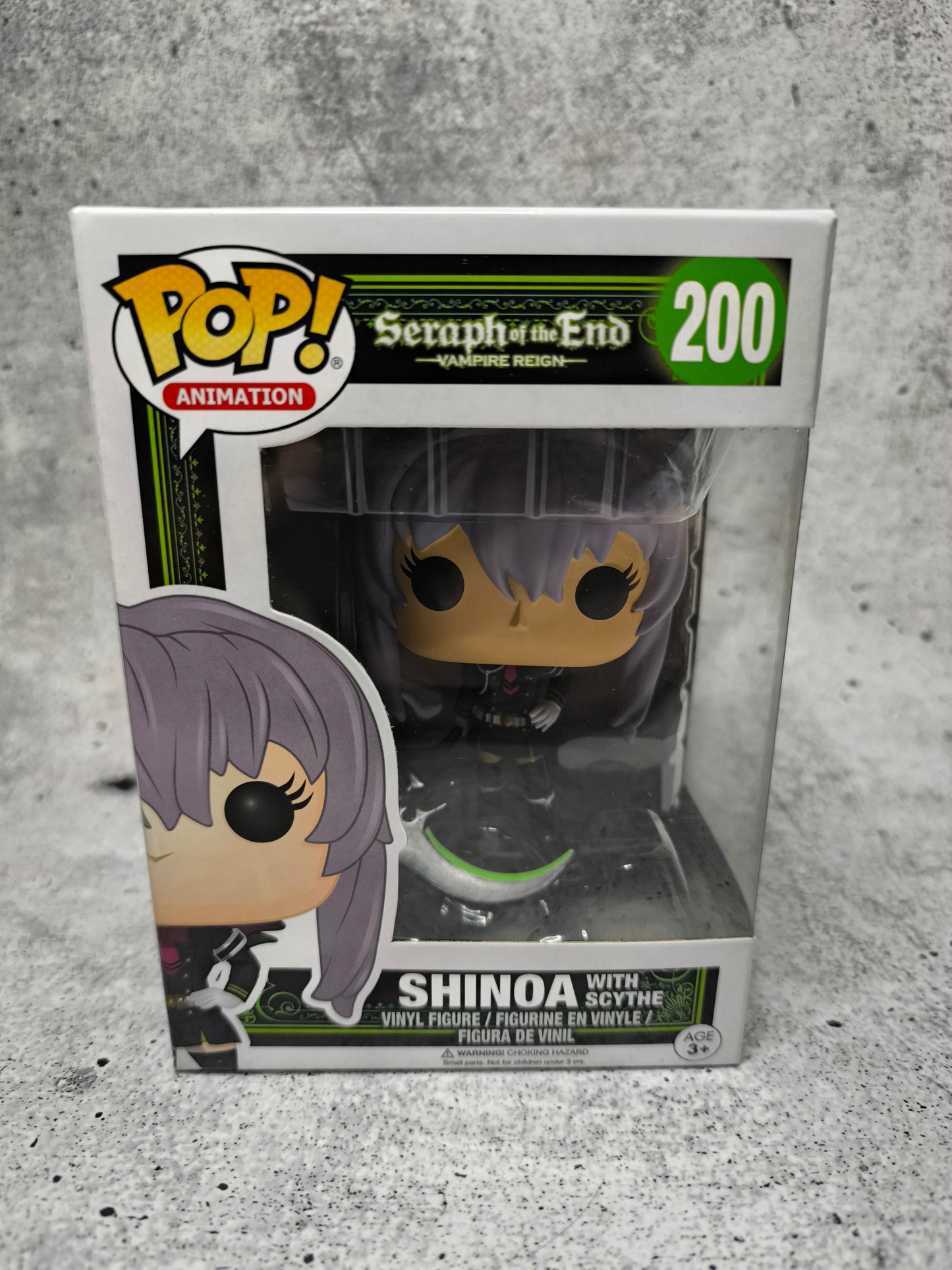 Seraph of the End - Shinoa (With Scythe) 200 - Funko Pop! - Vinyl Figur