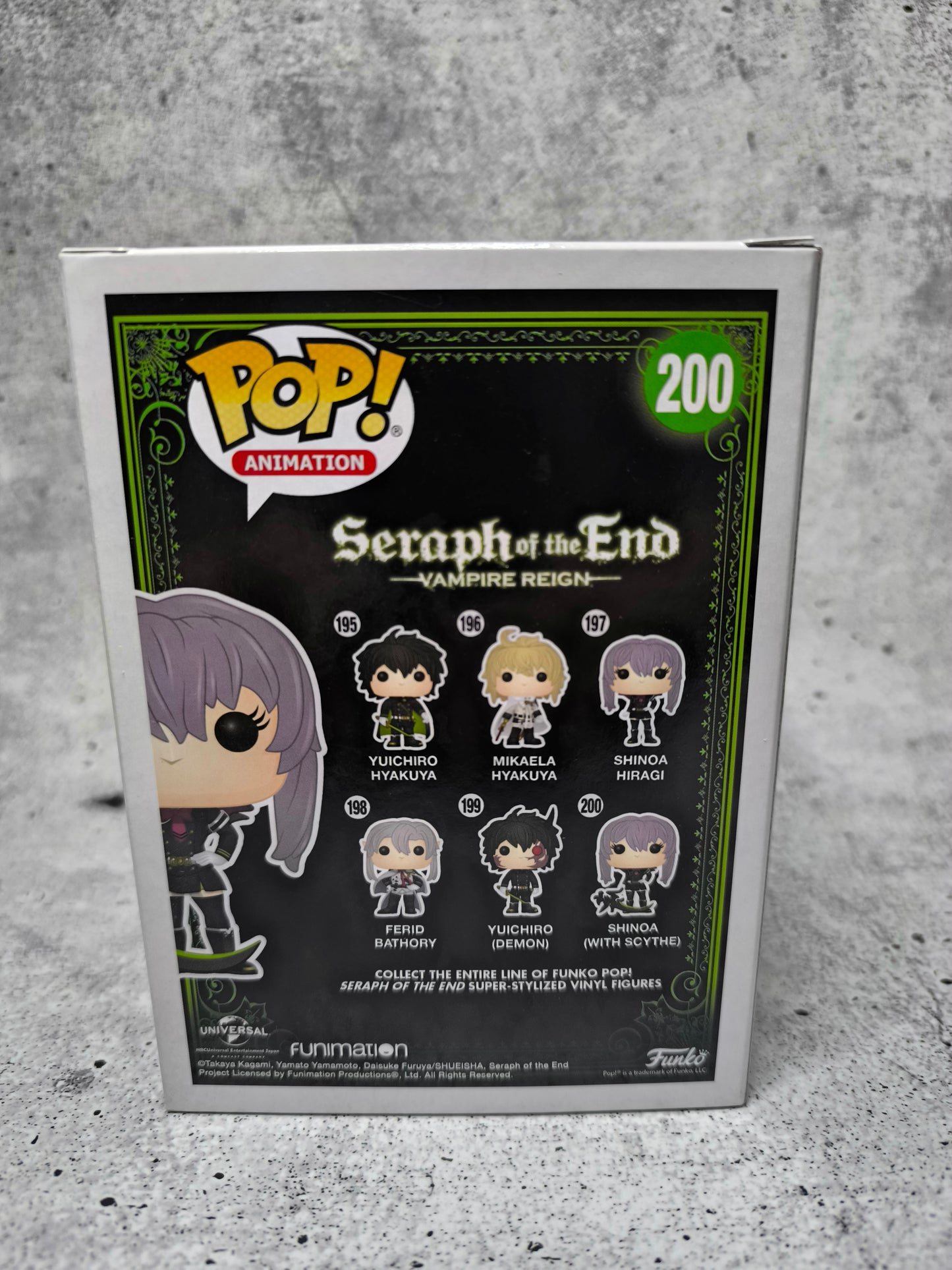 Seraph of the End - Shinoa (With Scythe) 200 - Funko Pop! - Vinyl Figur