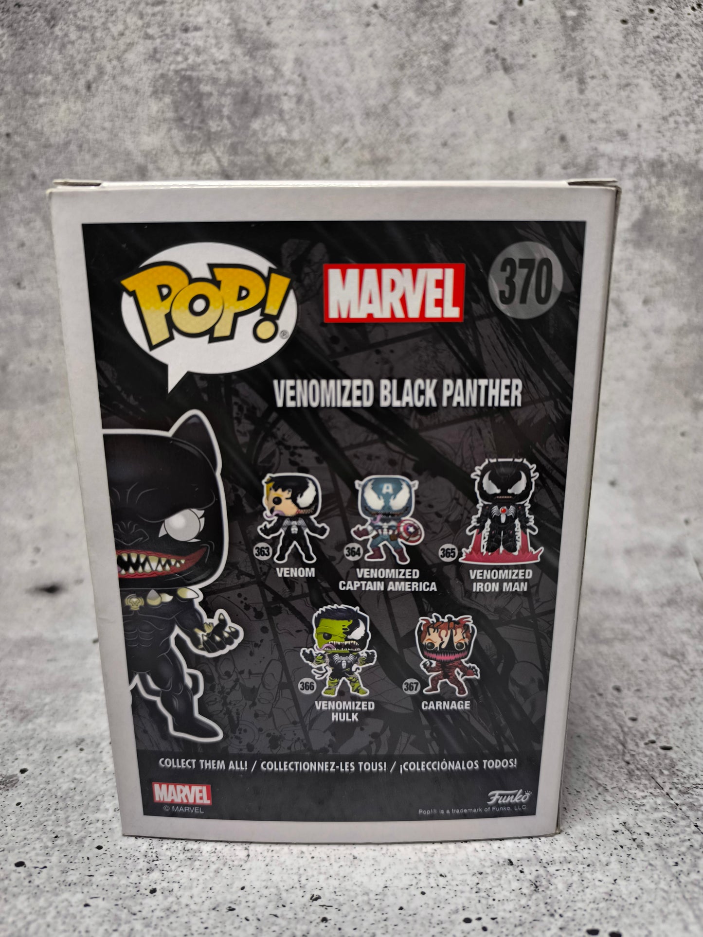 Marvel - Venomized Black Panther 370 - Funko Pop! - Vinyl Figur