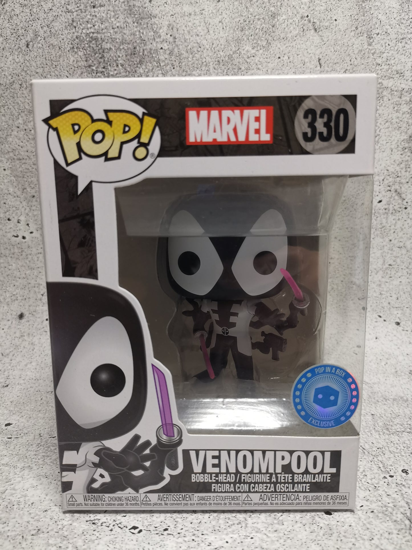 Marvel - Venompool 330 - Pop in a Box Exclusive - Funko Pop! - Vinyl Figur