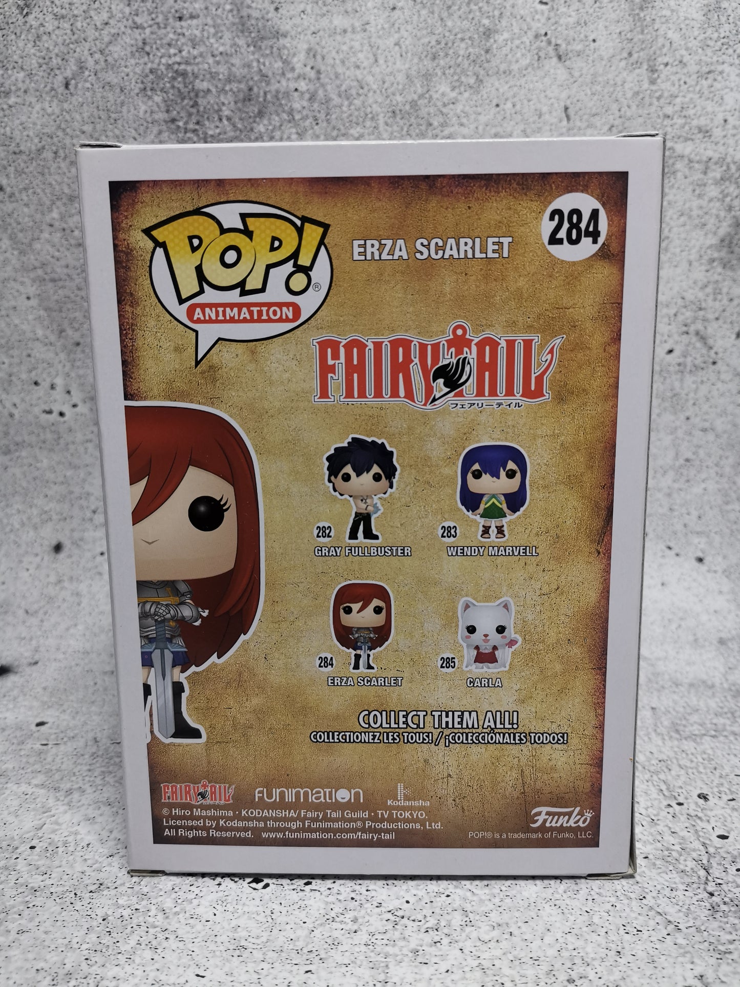 Fairy Tail - Erza Scarlet 284 - Funko Pop! - Vinyl Figur