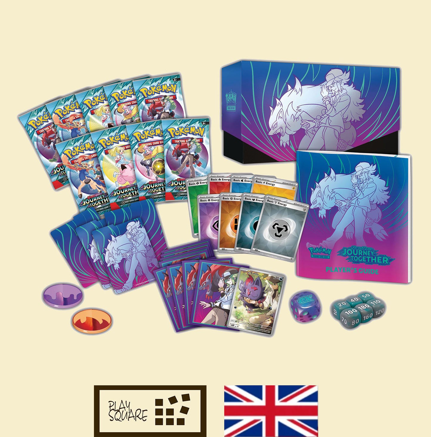 Pokémon TCG - SV9.0 "Scarlet & Violet - Journey Together" - Elite Trainer Box - EN