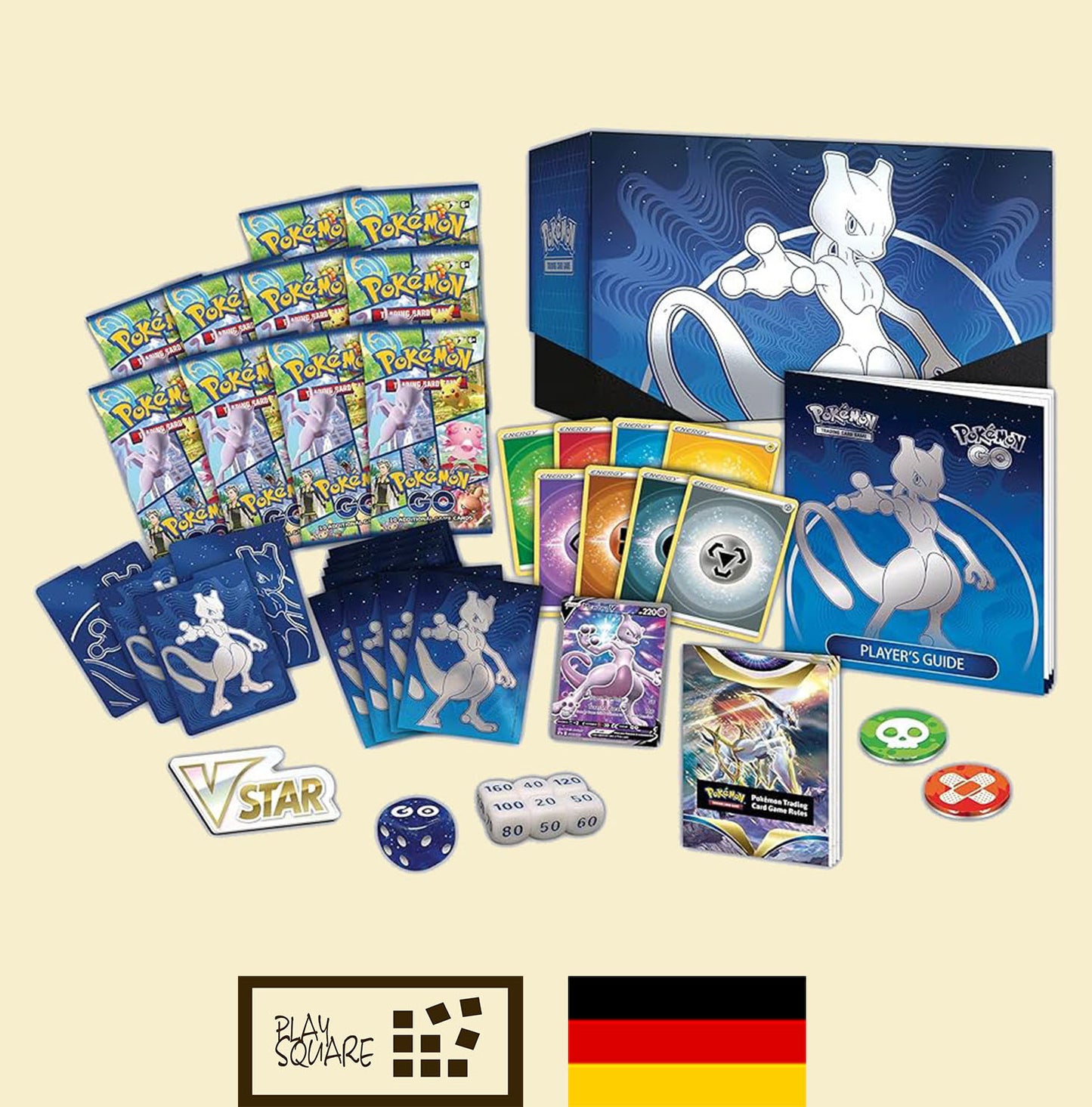 Pokémon TCG - SWSH10.5 "Schwert & Schild - Pokémon Go" - Top Trainer Box - DE