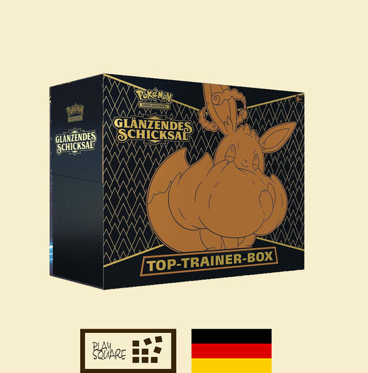 Pokémon TCG - SWSH4.5 "Schwert & Schild - Glänzendes Schicksal" - Top Trainer Box - DE