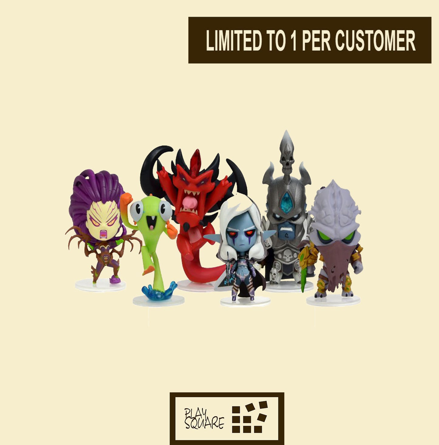 Cute But Deadly - Blizzard Serie 1 - Blind Box von Diablo, World of Warcraft oder StarCraft