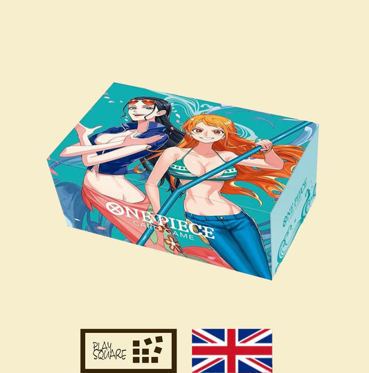 One Piece TCG Card Game - Storage Box - Nami & Robin