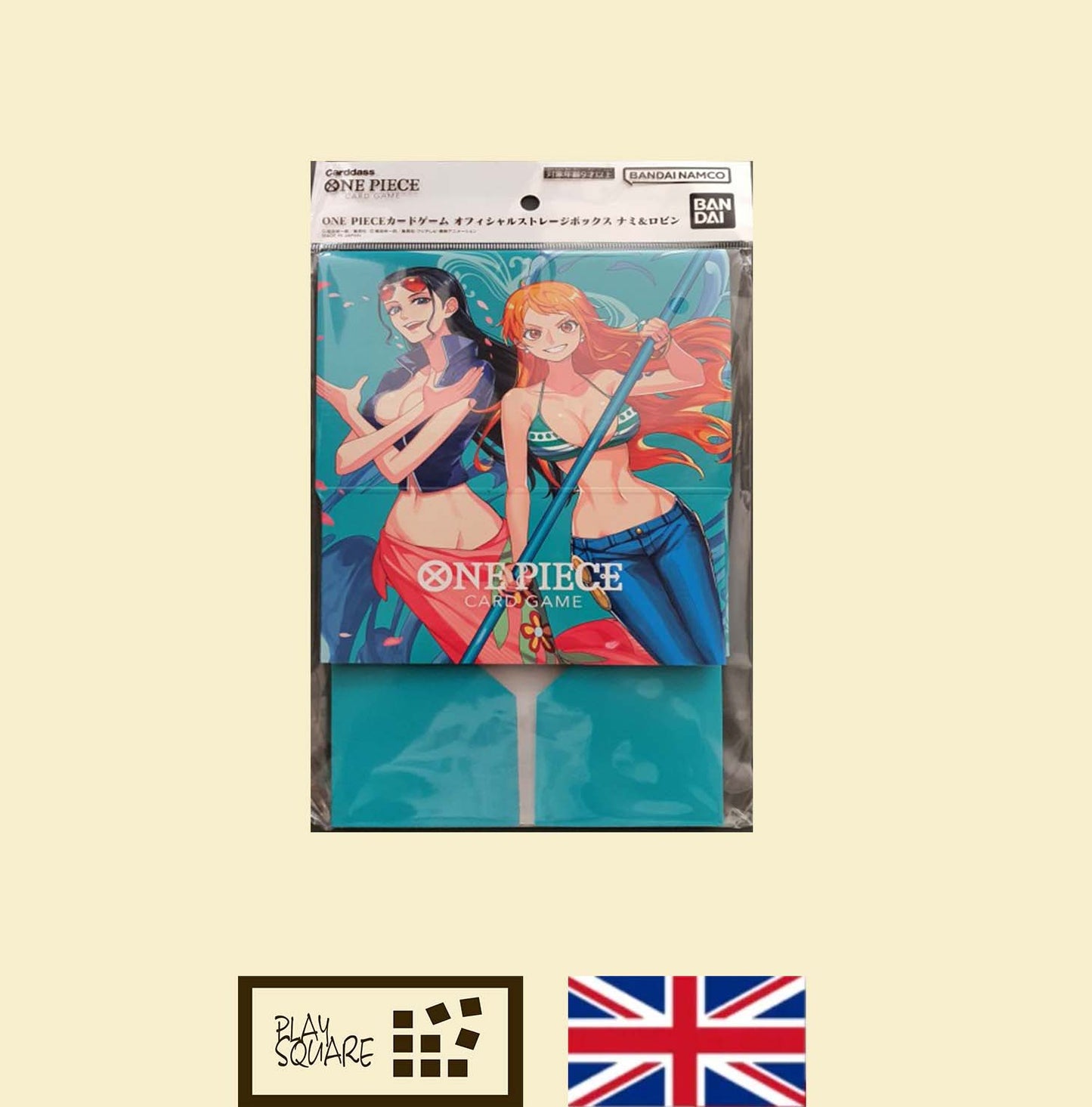 One Piece TCG Card Game - Storage Box - Nami & Robin