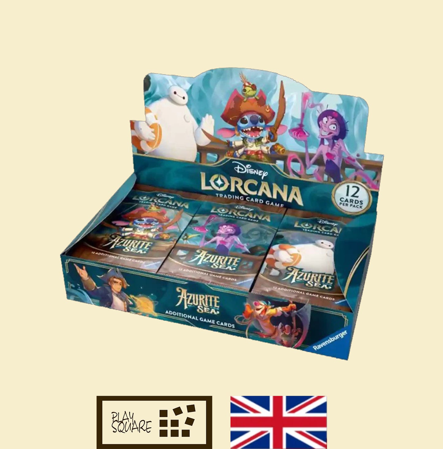 Disney Lorcana TCG - Azurite Sea - Display - EN