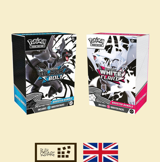 Pokémon TCG - SV10.5 "Scarlet & Violet Black Bolt or White Flare" - Booster Bundle (EN) AUSWAHL