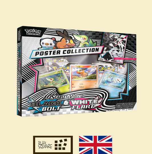 Pokémon TCG - "S&V 10.5 Black Bolt & White Flare Unova" Poster Collection - EN