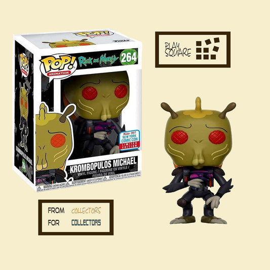 Rick and Morty - Krombopulos Michael 264 - 2017 New York Comic Con Exclusive - Funko Pop! - Vinyl Figur