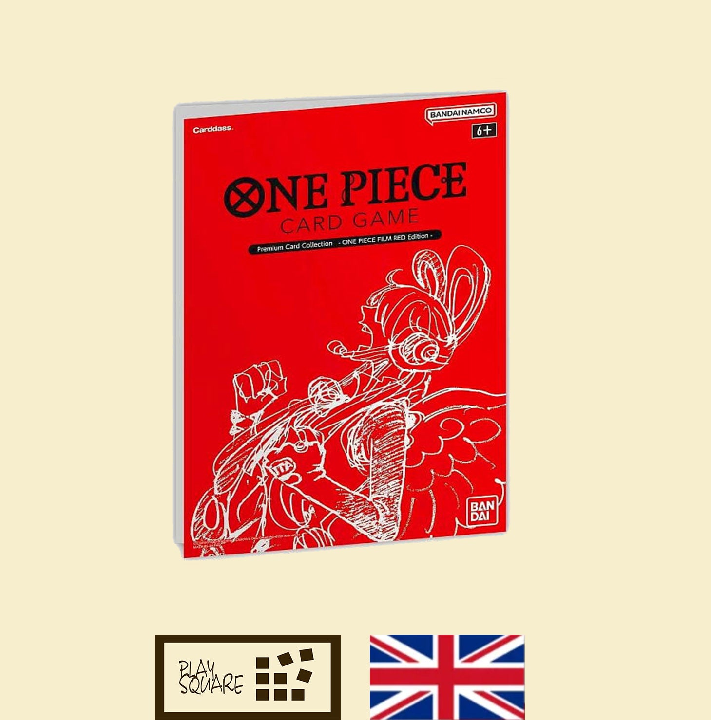 one piece card game premium card collection film red edition One Piece TCG - Premium Card Collection - Film Red Edition