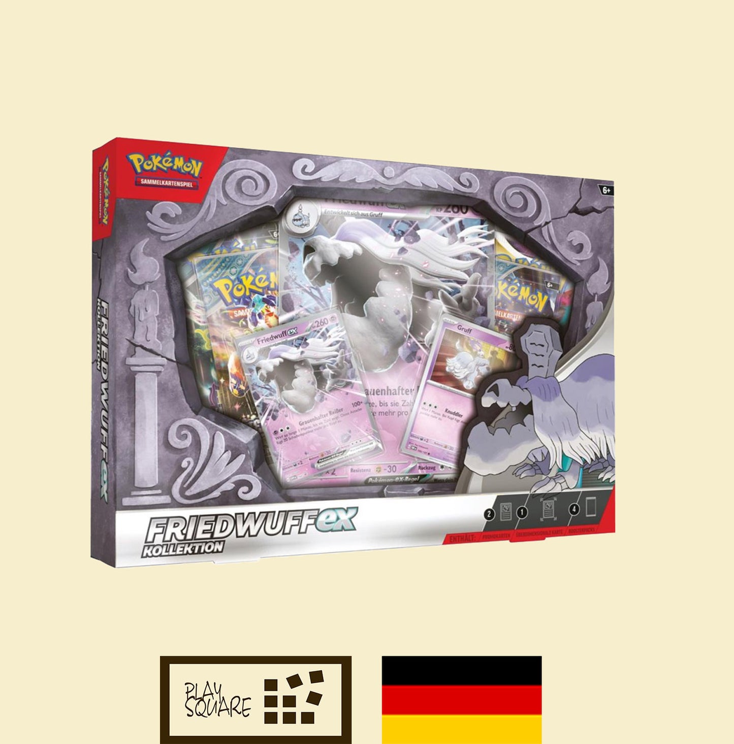 Pokémon TCG - "Friedwuff-ex" Box Kollection - DE