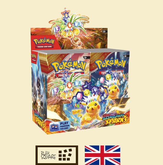Pokémon TCG - SV08 "Scarlet & Violet - Surging Sparks" - Booster Display - EN