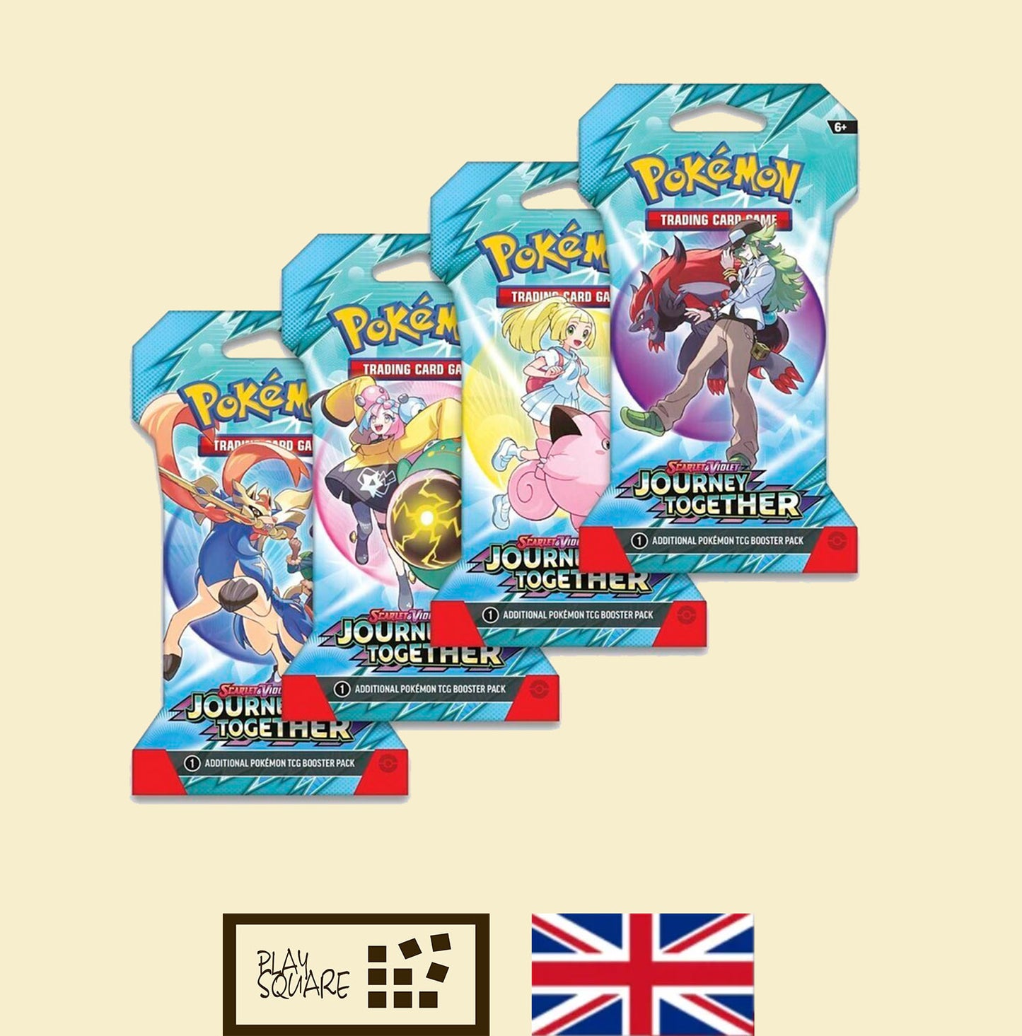 Pokémon TCG - SV09 "Scarlet & Violet - Journey Together" - Sleeved Booster - EN