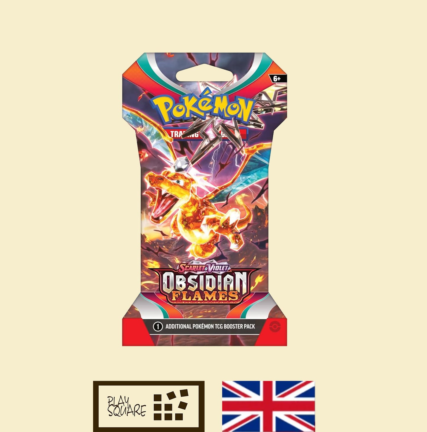 Pokémon TCG - SV03 "Scarlet & Violet - Obsidian Flames" - Sleeved Booster - EN