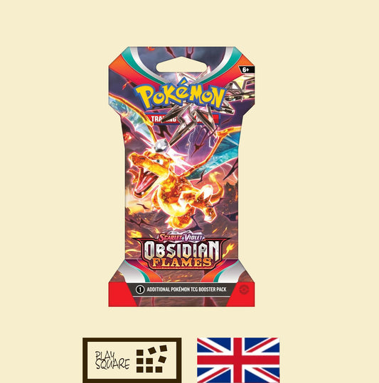 Pokémon TCG - SV03 "Scarlet & Violet - Obsidian Flames" - Sleeved Booster - EN