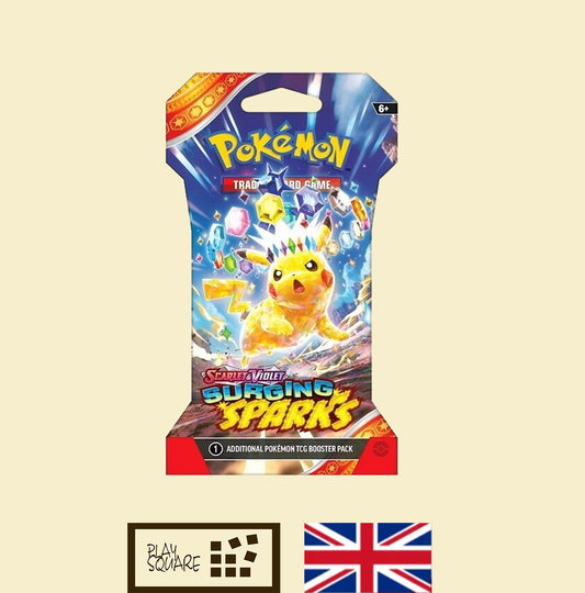 Pokémon TCG - SV08 "Scarlet & Violet - Surging Sparks" - Sleeved Booster - EN