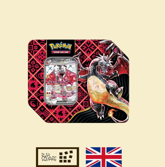 Pokémon TCG - SV4.5 Paldean Fates "Charizard ex" Tin Box - EN