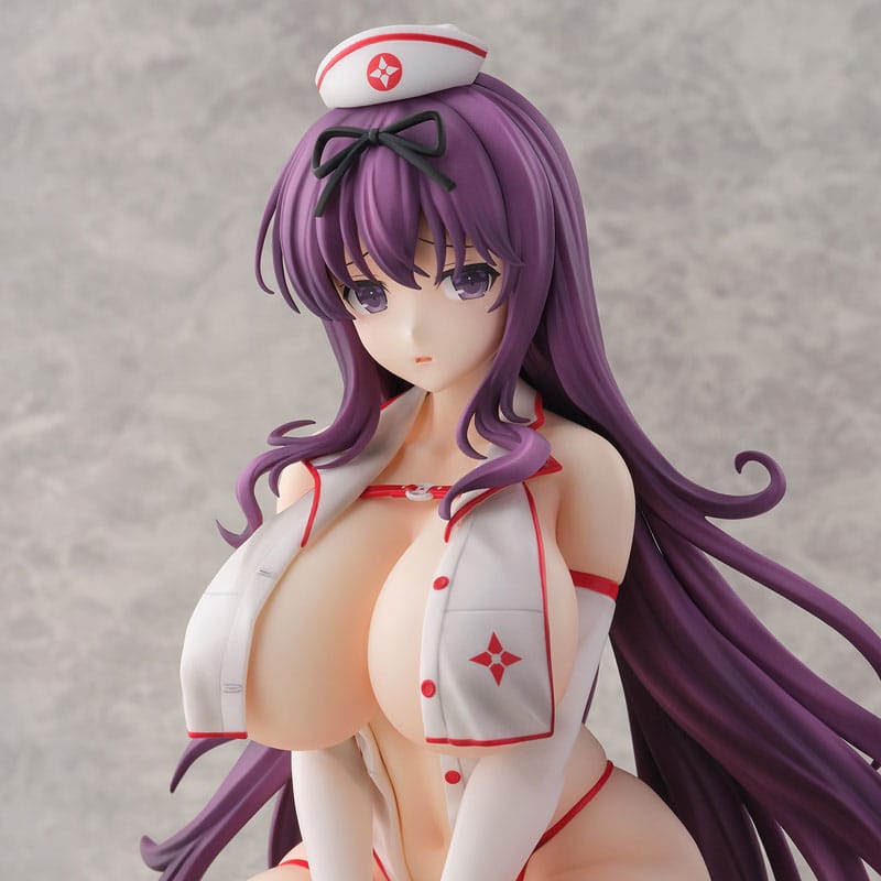 Shinobi-Meister Senran Kagura: New Link PVC Statue 1/4 Murasaki: Sexy Nurse Ver. 23cm - Hobby Stock