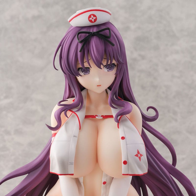Shinobi-Meister Senran Kagura: New Link PVC Statue 1/4 Murasaki: Sexy Nurse Ver. 23cm - Hobby Stock