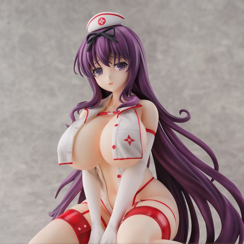 Shinobi-Meister Senran Kagura: New Link PVC Statue 1/4 Murasaki: Sexy Nurse Ver. 23cm - Hobby Stock