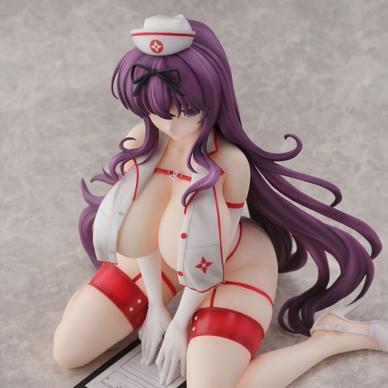 Shinobi-Meister Senran Kagura: New Link PVC Statue 1/4 Murasaki: Sexy Nurse Ver. 23cm - Hobby Stock