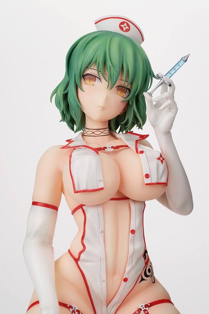 Shinobi-Meister Senran Kagura: New Link PVC Statue 1/4 Hikage: Sexy Nurse Ver. 26cm - Hobby Stock