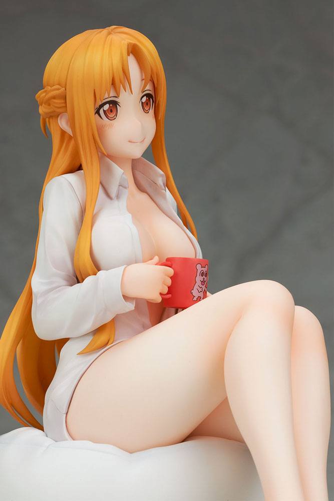 Sword Art Online: Alicization War of Underworld PVC Statue 1/7 Asuna Yuuki Kirito White Shirt Ver. (Neuauflage) 17 cm - Hobby Stock