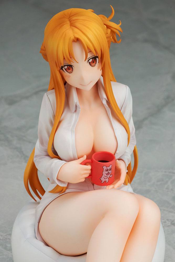 Sword Art Online: Alicization War of Underworld PVC Statue 1/7 Asuna Yuuki Kirito White Shirt Ver. (Neuauflage) 17 cm - Hobby Stock