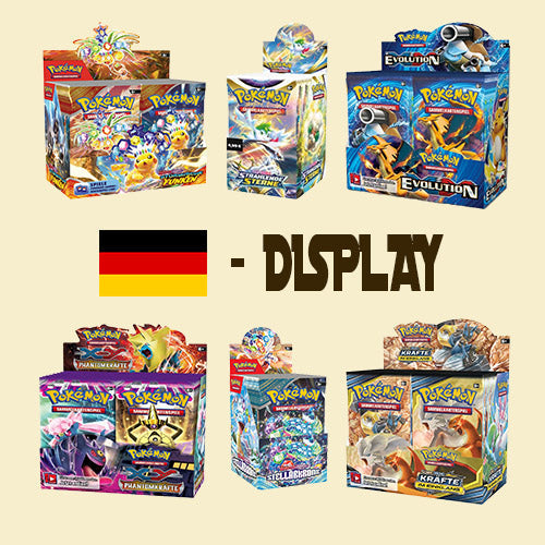 POKÉMON DISPLAY DEUTSCH