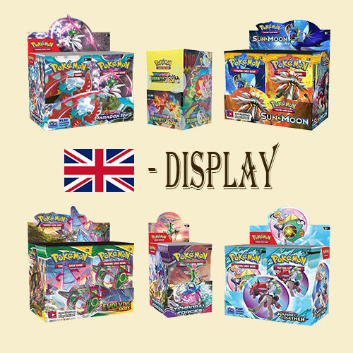 POKÉMON DISPLAY ENGLISCH