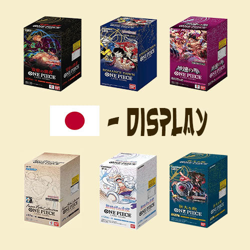 ONE PIECE TCG DISPLAY JP