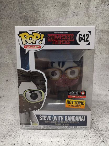 Stranger Things - Steve (with Bandana) 642 - Hot Topic Exclusive - Funko Pop! - Vinyl Figur