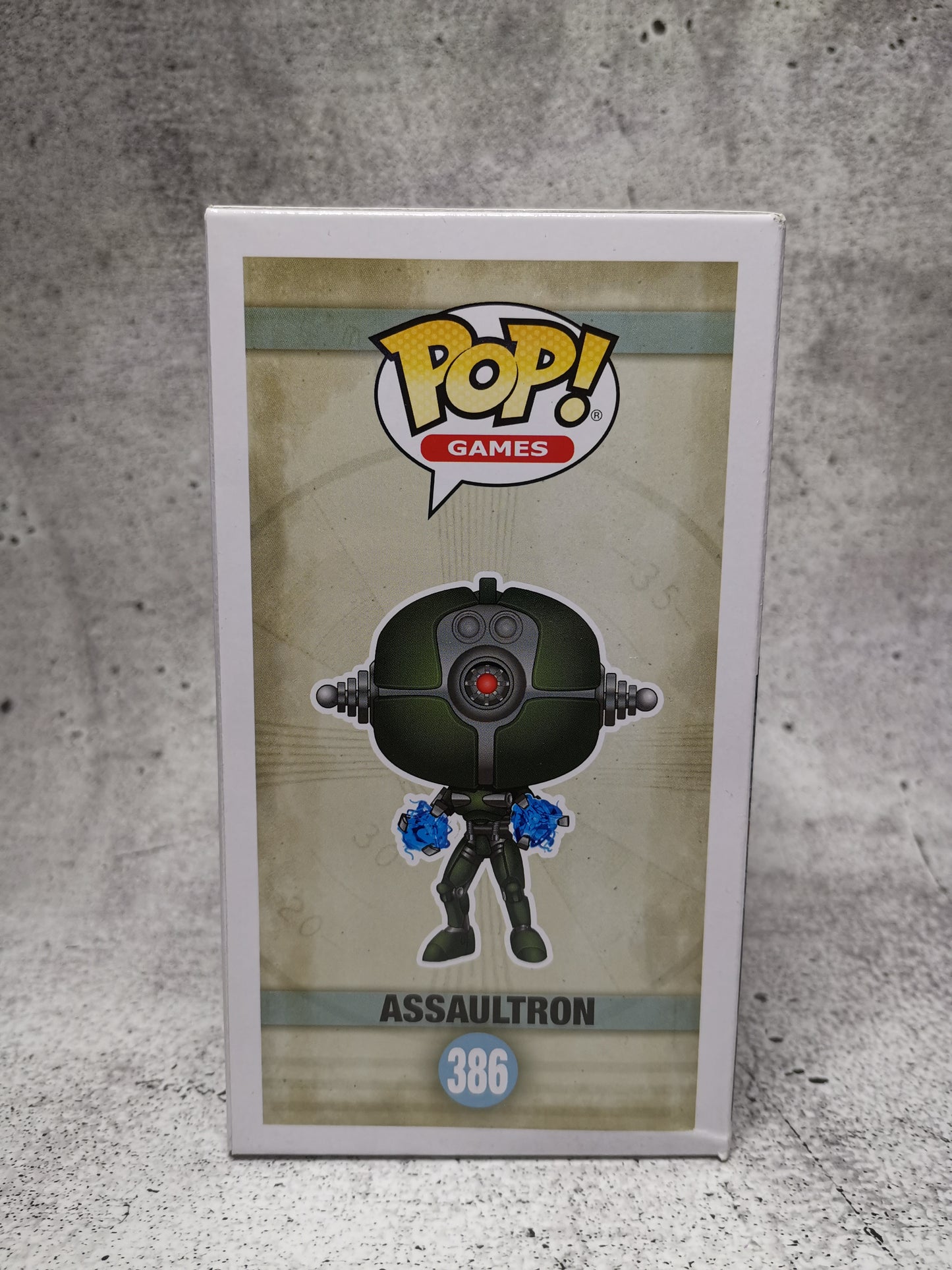 Fallout - Assaultron 386 - 2018 Fall Convention Exclusive GITD - Funko Pop! - Vinyl Figur