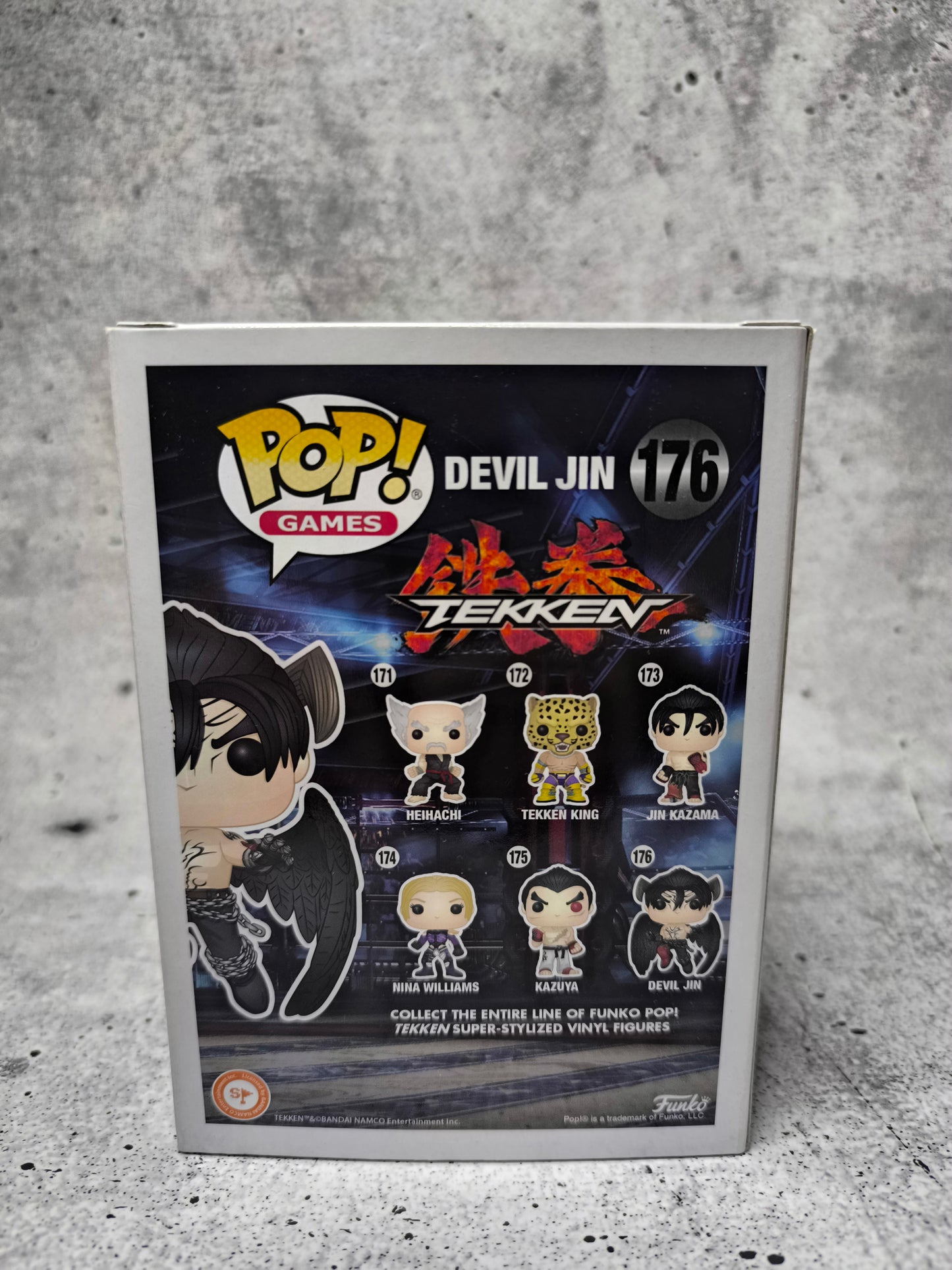 Tekken - Devil Jin 176 - GameStop Edition - Funko Pop! - Vinyl Figur
